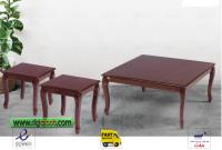 میز جلو مبلی یک طبقه صفحه چوبی
