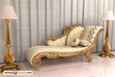 مبل شزلون آرمیتا