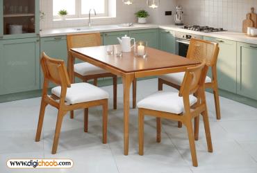 میز ناهار خوری حصیری کژال