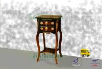 میز تلفن چوبی کوچک نیما