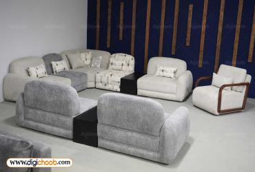 مبل ال نوا + کاناپه 3 نفره + تک نفره