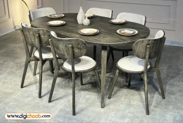 میز ناهار خوری نئوکلاسیک نیهان