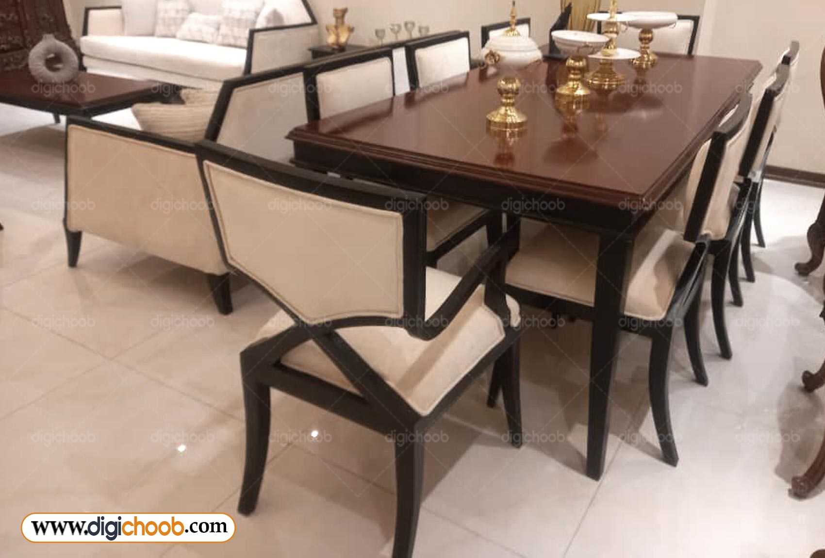 میز ناهار خوری کلاسیک لنتو